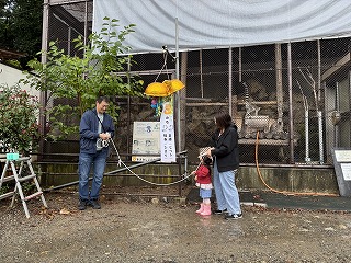 ワオキツネザルの双子の愛称　夏輝と陽葵